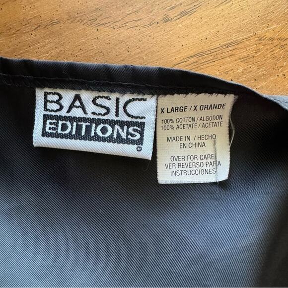 Vintage Basic Editions Pumpkin Teddy Bear Fall  Printed Vest - Picture 5 of 5